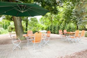 Zahrada ubytování Hotel Am Meilenstein