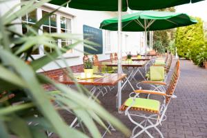 Zahrada ubytování Hotel Am Meilenstein