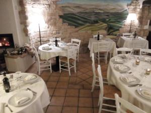 Restaurace v ubytování Holiday Rooms Antica Badia