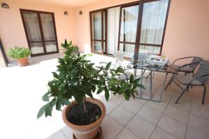 Balkón nebo terasa v ubytování Apartment Larin
