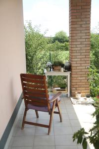 Balkón nebo terasa v ubytování Apartment Larin