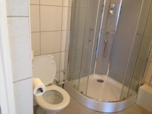 Koupelna v ubytování Les Jolis Coeurs