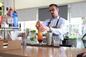 Nápoje v ubytování Hotel Moderno