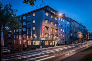 Byggnaden som hotellet ligger i