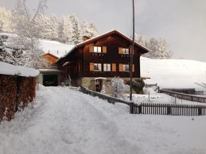 Chalet Nidus Montis v zimě