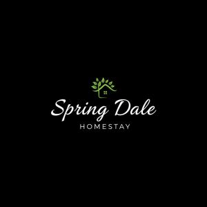 a logo for a springdale homesteadernessernesserness at Spring Dale Homestay in Thekkady
