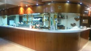 The lounge or bar area at Hotel Isla Bella & Spa