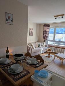 Et opholdsområde på Alpine Siesta
