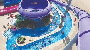 an image of a water slide at a water park at 23 The Brambles - Haven Cleethorpes Beach in Humberston