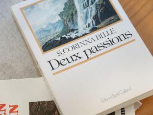 a book with the title of a mountain valley called devils passos at Apartment Centaure B RS 2 by Interhome in Ovronnaz