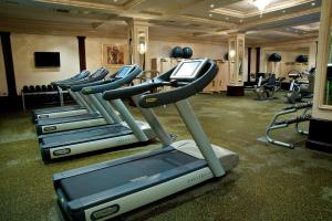 Gimnasio o instalaciones de fitness de Royal Tulip Almaty Hotel