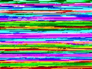 a close up of a colorful computer screen at Holiday Home Karhu b by Interhome in Saariselka