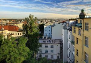 Výhľad na mesto Praha alebo výhľad na mesto priamo z hotela