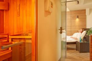 Χώρος καθιστικού στο H+ Hotel Lübeck