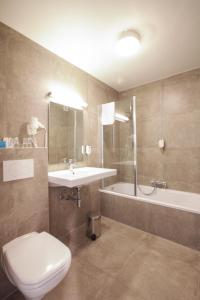Koupelna v ubytování Hotel Lepelbed
