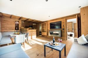 Posezení v ubytování Pepi's Suites - Lechtal Apartments