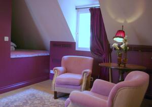 Posezení v ubytování B&B Canal Deluxe