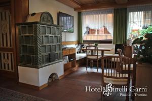 Istumisnurk majutusasutuses Hotel Binelli