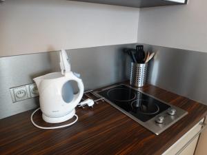Kuchyň nebo kuchyňský kout v ubytování Apartment Čeladná