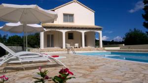 A patio or other outdoor area at Villa Fedrita