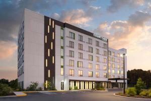 a rendering of a hotel building at Courtyard by Marriott Lake City in Lake City