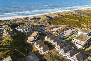an aerial view of a resort next to the ocean at Mare in Hörnum