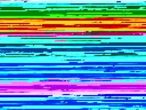 a bunch of rainbow colored lines at Holiday Home Ylläs chalets a104 by Interhome in Ylläsjärvi