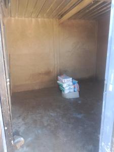 a small room with a pile of boxes in it at Rest Easy in Grasmere