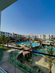 arial view of a swimming pool at a resort at Jasmine Resort & Aqua park in Sharm El Sheikh