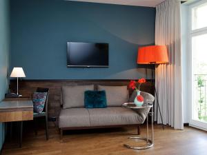 TV o dispositivi per l'intrattenimento presso Design Hotel Plattenhof