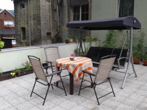 Patio alebo iná vonkajšia časť ubytovania Penzion Valovi