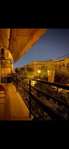 a train station with a view of the train tracks at Master private room in shared appartement in Athens