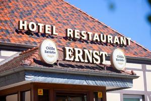 Certifikát, hodnocení, plakát nebo jiný dokument vystavený v ubytování Hotel & Restaurant Ernst