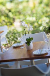 Un jardín fuera de Heart Hotel and Gallery Whitsundays