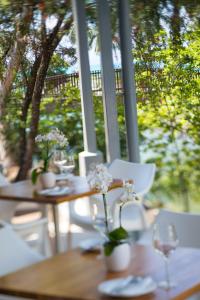 Un jardín fuera de Heart Hotel and Gallery Whitsundays