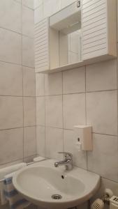 Koupelna v ubytování Guesthouse Bosankic