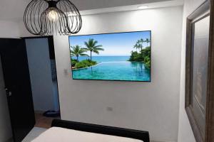 Televisyen dan/atau pusat hiburan di OJAS Spacious Studio