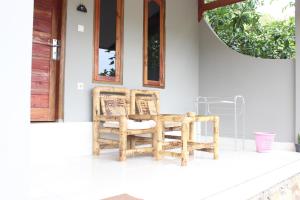 Patio nebo venkovní prostory v ubytování Join Homestay