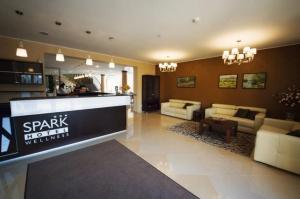 Posezení v ubytování Wellness hotel Spark