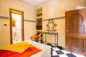 Letto o letti in una camera di Riad Saad