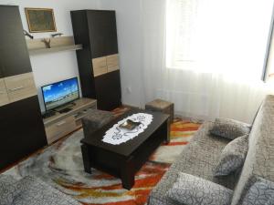 Ruang duduk di Apartman Sutjeska