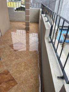 a view of a floor with water on it at Shalom Villa 2 in Vacoas