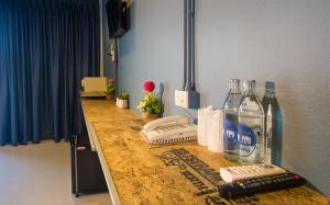 Nápoje v ubytování Amity Poshtel