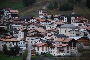 Nespecifikovaný výhled na destinaci Planol nebo výhled na město při pohledu z hotelu