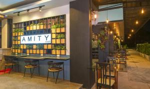 Restaurace v ubytování Amity Poshtel