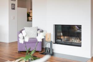 Posezení v ubytování Casa Fluras