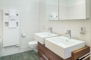 Koupelna v ubytování Casa Fluras