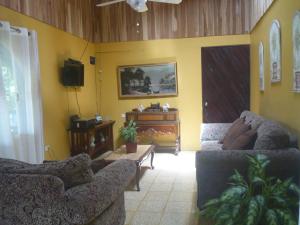 Μια τηλεόραση ή/και κέντρο ψυχαγωγίας στο Rio Celeste Backpackers
