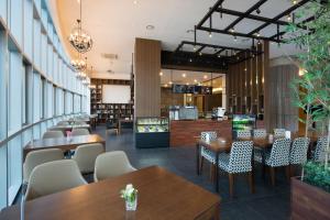 Posezení v ubytování I Square Hotel