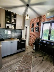 Eldhús eða eldhúskrókur á ART STUDIO BNB